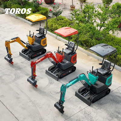 1200kg Household Full Function Mini Excavator Compact Digging Equipment