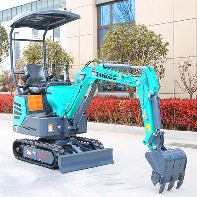 Beli Green 1.2t Diesel Mini Excavator Peralatan Mesin Penggerak Bumi online manufacture
