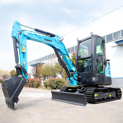 kualitas  930mm Chassis Width 1200kg Mini Crawler Excavator For Light Construction pabrik