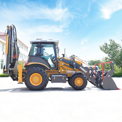 Beli Mesin Backhoe Loader Kapasitas Besar online manufacture