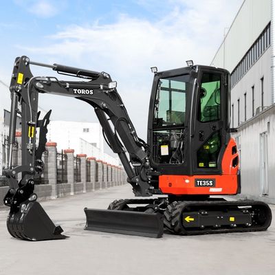Beli Toros 3,5 Ton Mini Excavator Dengan Mesin Kubota Micro Digger Mult Functions bagger online manufacture