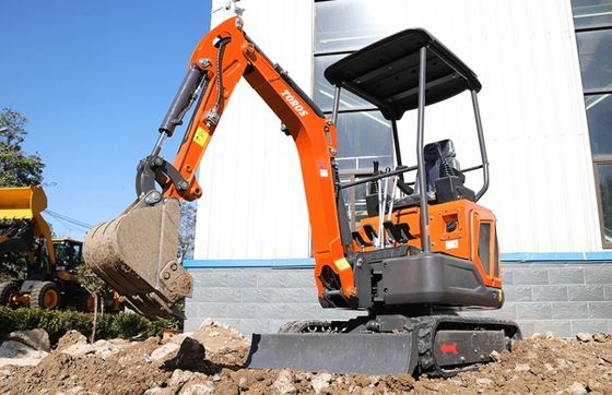 Beli Mini excavator 1600kg berat operasi, mesin Kubota online manufacture
