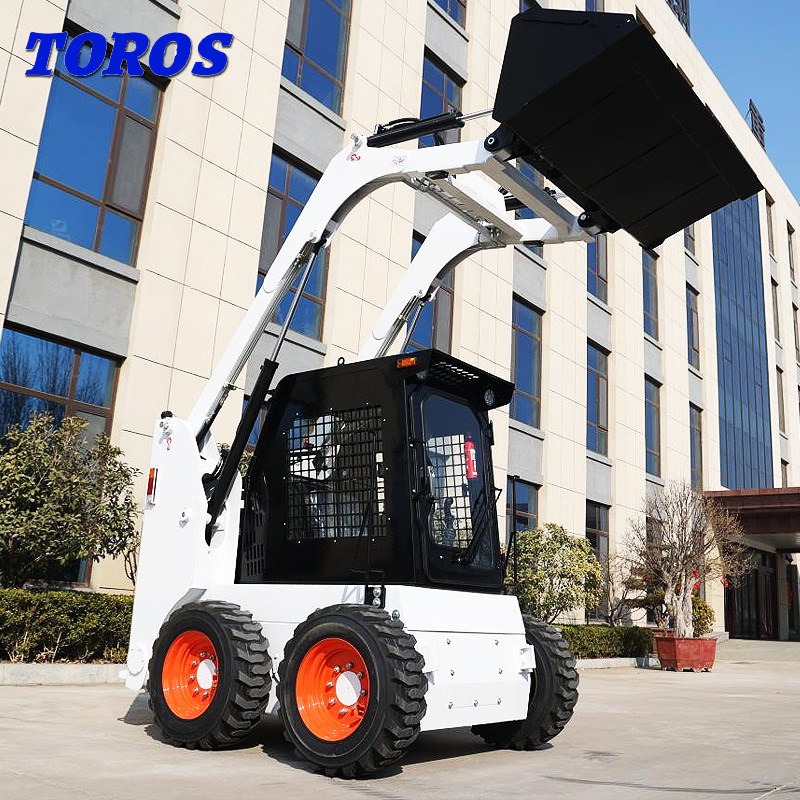 Multipurpose Precision Mini Skid Steer Loader For Demolition Projects