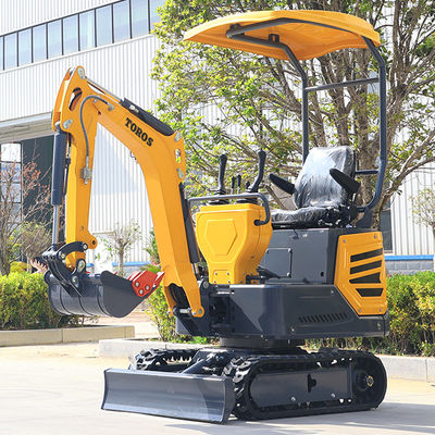 1.2 Ton Portable Mini Excavator Machine Multifungsi Dengan Lampiran