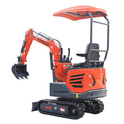 4km/H Rumah Tangga Mini Excavator Material Handling Mini Excavator kecil