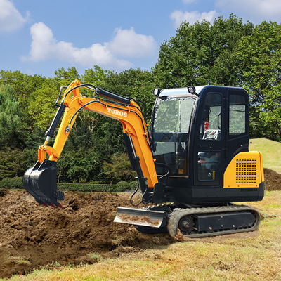 EURO 5 2 Ton Mini Excavator Excavator Rumah Tangga Kecil Konsumsi rendah