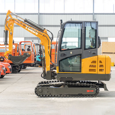 Situs konstruksi 3ton Toros Mini Excavator Mesin Penggerak Bumi Kecil