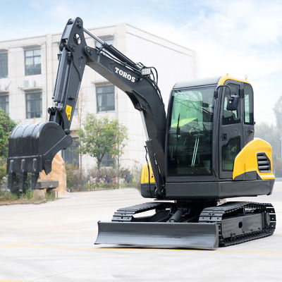 Multipurpose Mini Excavator 4 Ton Taman Peternakan Mini Digger pemasok Untuk tempat sempit