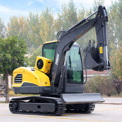 Excavator Hidraulik 1.2 Ton dengan Panjang Jalur 1200mm