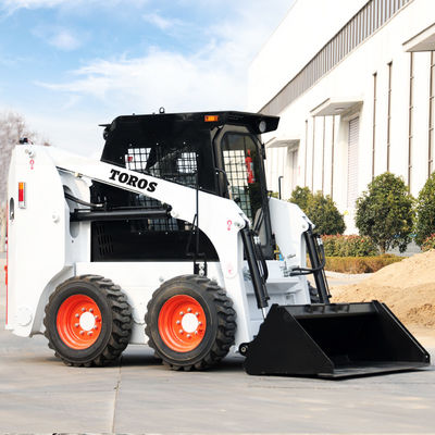 Micro Skid Steer Loader Beroda Serbaguna