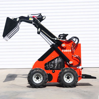 Proyek lansekap Mini Skid Steer Track Loader Dengan Mesin 25-35Hp