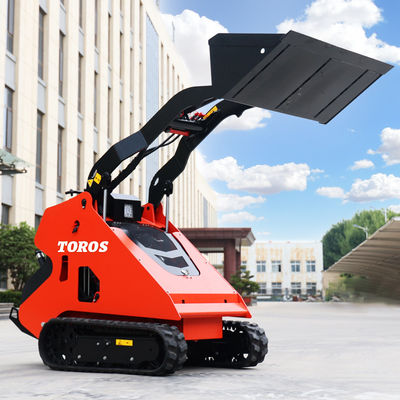 18.2KW Mini Skid Steer Loader Compact Front End Loader Serbaguna