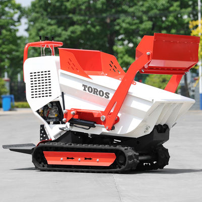 Bangunan Robust Mini Crawler Dumper Dengan Ban Pneumatik / Solid
