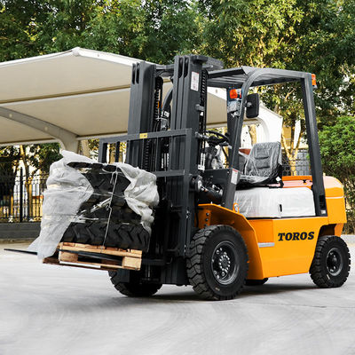 EPA 1-2 Meter Panjang garpu 2,5 Ton Diesel Forklift Manual Tipe otomatis