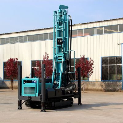 EURO 5 Sertifikasi Pengeboran sumur air rig dengan Crawler Traveling 4100 * 1950 * 2600mm
