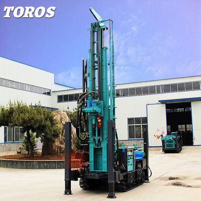 100 Meter Jero Satu Orang Air Well Boring Rig Pertambangan Peralatan Pengeboran 85kW