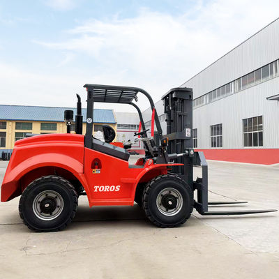 Ban Pneumatik All Terrain Lift Truck 6 In Width 15 Ft Maximum Forward Reach