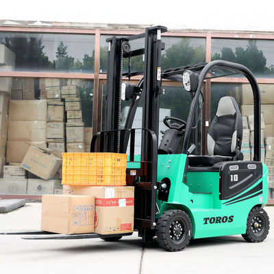 3ton Baterai Powered Forklift Listrik Reach Truck Komputerisasi