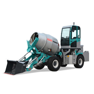Truk pengaduk beton multifungsi 3-6m3 Kapasitas pengaduk drum