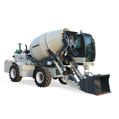 Truk Pengaduk Beton 6x4 Sangat Efisien Dengan Maks. Ketinggian Debit 3,8m