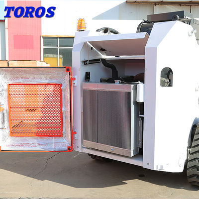 Skid Steer Track Loader Multifungsi Skid Steer Diesel Tugas Berat