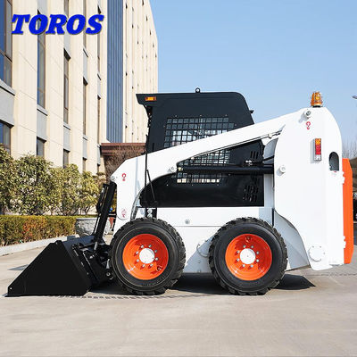 1ton Skid Steer Loader Dengan Sertifikasi CE Euro 5 Mesin hemat energi