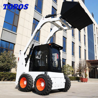 Skid Steer Loader Mini Presisi Serbaguna Untuk Proyek Pembongkaran