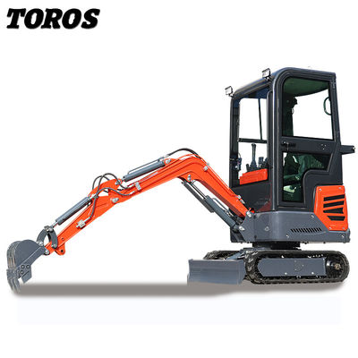 Excavator Mini Crawler 1.2 Ton yang Kuat Dengan Sertifikasi CE EPA EURO 5