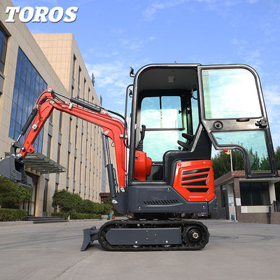Excavator Hidraulik Mini hemat energi dengan lebar sasis 930mm