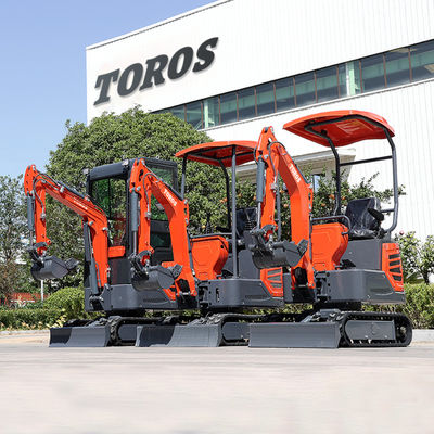 Excavator Hidraulik Mini hemat energi dengan lebar sasis 930mm