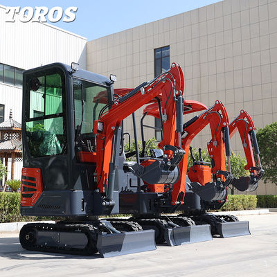 Mini Crawler Excavator 1200kg Berat Operasi