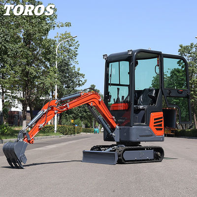 Pemesanan Mini Crawler Excavator Peralatan Penggalian Kecil EPA Certified