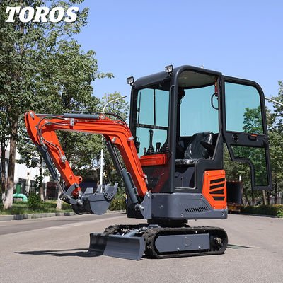 Excavator Mini Crawler 1.2 Ton yang Kuat Dengan Sertifikasi CE EPA EURO 5