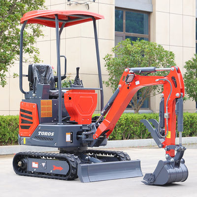Excavator Mini Crawler 1.2 Ton yang Kuat Dengan Sertifikasi CE EPA EURO 5
