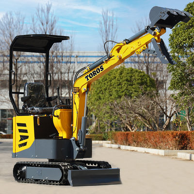 Multifungsi Toros Mini Excavator 1 Ton Micro Digger Dengan Mesin Koop