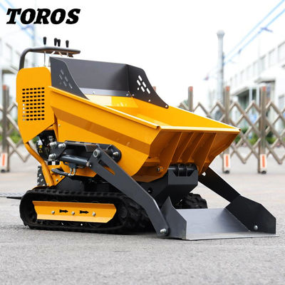 10-20t Stand Behind Tracked Mini Dumper untuk Konstruksi dan Pertambangan