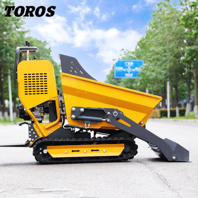 200-400hp Diesel Mini Dumper Truck Dengan Leaf / Air Suspension