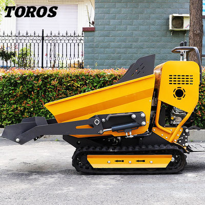 10-20t Stand Behind Tracked Mini Dumper untuk Konstruksi dan Pertambangan