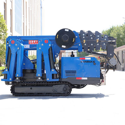 Heavy Duty Powerful Hydraulic Spider Crane Penggunaan Industri Berat 8ton