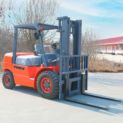 Industri 2-3Ton Diesel Counterbalance Forklift Pengolahan Bahan
