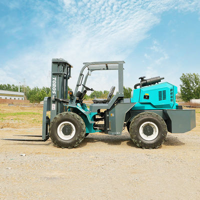 Forklift Penyeimbang Medan Kasar 3,5T Hingga 5T Multifungsi