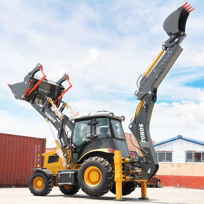Mesin Backhoe Loader Kapasitas Besar
