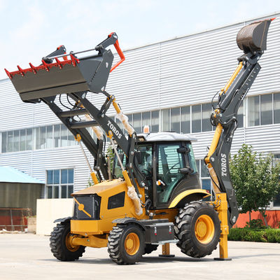 2500kg Peralatan pengangkut backhoe roda
