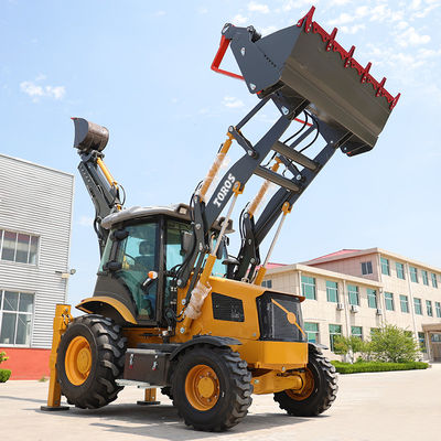 Kecepatan tinggi 2400r/Min Mesin Pengisi Backhoe Listrik Penggunaan Industri