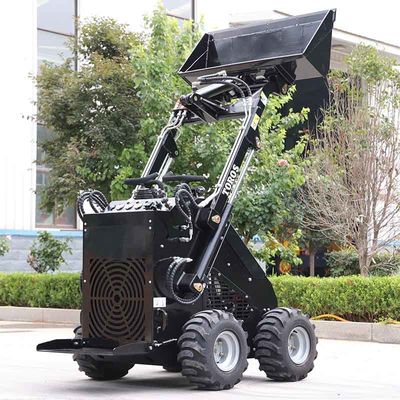 Peralatan Konstruksi Skid Steer Diesel TOROS Dengan Ground Clearance 4-6In