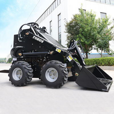 Kapasitas Operasi 1000-1500Lbs Mini Skid Steer Loader Mudah Dikendalikan