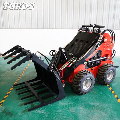 EPA Disetujui Mini Skid Steer Loader Small Crawler Loader Diesel Powered