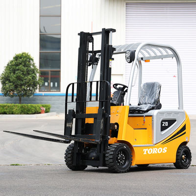 4-6m Ban Pneumatik Listrik Jangkauan Truk Forklift Listrik Counter Balance