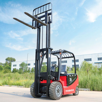 TOROS 2 - 3 Ton Truk Kembar Listrik 4-6m Tinggi Angkat 15% Gradability