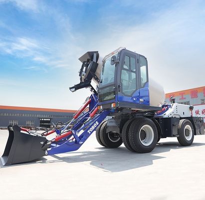 Truk pengaduk beton multifungsi 3-6m3 Kapasitas pengaduk drum
